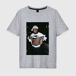 Футболка оверсайз мужская Legends Never Die 2Pac, цвет: меланж