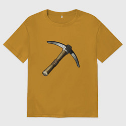 Мужская футболка оверсайз Кирка из Раста