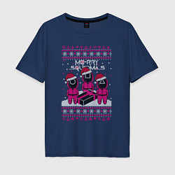 Мужская футболка оверсайз Sweater Squidmas