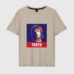 Мужская футболка оверсайз Tokyo - Токио