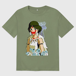 Мужская футболка оверсайз Angry princess