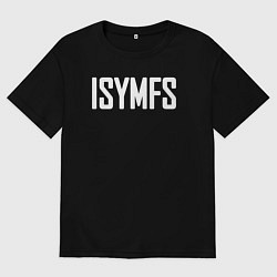 Футболка оверсайз мужская ISYMFS CT Fletcher, цвет: черный