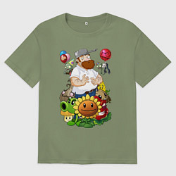 Мужская футболка оверсайз Craaaaazy Dave