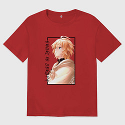 Мужская футболка оверсайз Последний Серафим Микаэла Хякуя