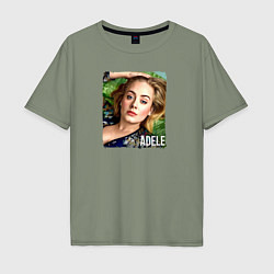 Мужская футболка оверсайз Adele