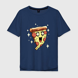 Мужская футболка оверсайз CUTE PIZZA