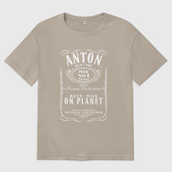 Мужская футболка оверсайз АНТОН в стиле ДЖЕК ДЭНИЭЛС