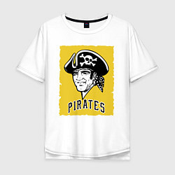 Мужская футболка оверсайз Pittsburgh Pirates baseball