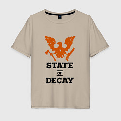 Мужская футболка оверсайз State of Decay Эмблема Лого
