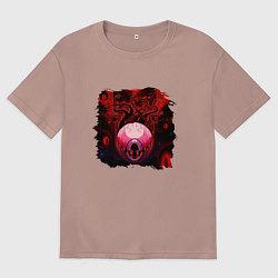 Мужская футболка оверсайз Eye of Cthulhu