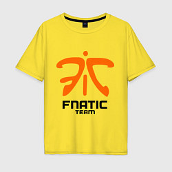 Мужская футболка оверсайз Dota 2: Fnatic Team