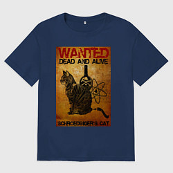 Мужская футболка оверсайз Разыскивается Кот