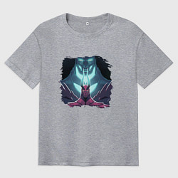 Мужская футболка оверсайз Террорблэйд арт