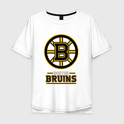 Мужская футболка оверсайз Boston Bruins , Бостон Брюинз