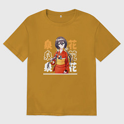 Мужская футболка оверсайз Великий из бродячих псов Bungou stray dogs, Кёка И