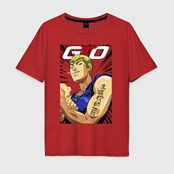 Мужская футболка оверсайз GTO Power