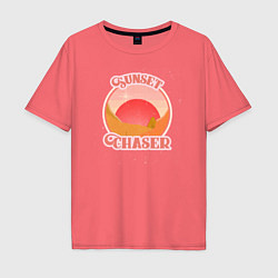 Мужская футболка оверсайз Sunset Chaser