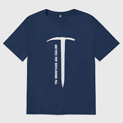 Мужская футболка оверсайз Ледоруб