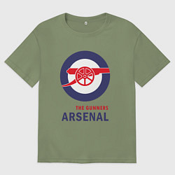 Мужская футболка оверсайз Arsenal The Gunners