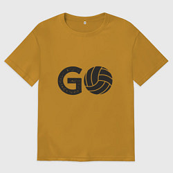 Мужская футболка оверсайз Go Volleyball