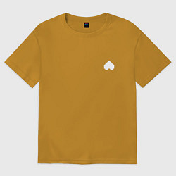 Мужская футболка оверсайз Душа Монстра