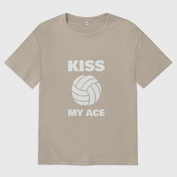 Мужская футболка оверсайз Kiss - My Ace