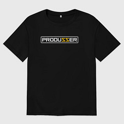 Мужская футболка оверсайз PRODUZZER ПРОДЮСЕР
