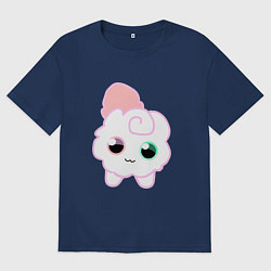 Мужская футболка оверсайз Toca Kitchen котик