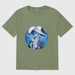 Мужская футболка оверсайз Ведьма Ренни