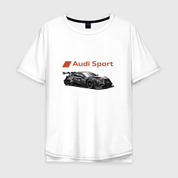 Мужская футболка оверсайз Audi sport Power