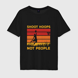 Мужская футболка оверсайз Shoot hoops