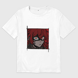 Мужская футболка оверсайз Злой Дилюк