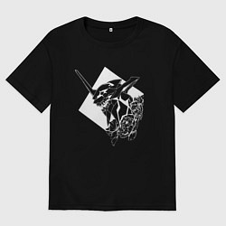 Мужская футболка оверсайз Ева 01 в цветах