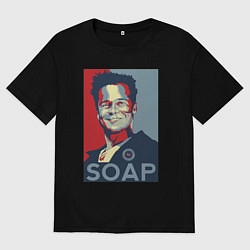 Мужская футболка оверсайз Soаp club
