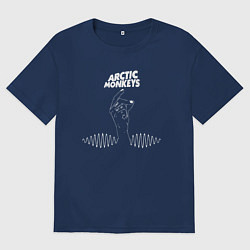 Мужская футболка оверсайз Arctic Monkeys mardy bum