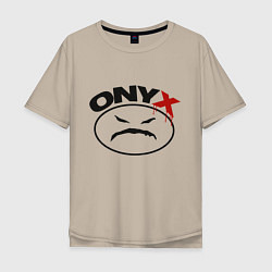 Мужская футболка оверсайз Оnyx