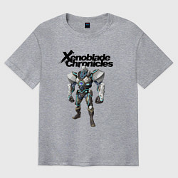 Футболка оверсайз мужская Xenoblade Chronicles Nintendo Video Game!, цвет: меланж