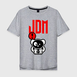 Мужская футболка оверсайз JDM Panda Japan Bear