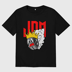 Мужская футболка оверсайз JDM Wheel King