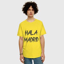 Футболка оверсайз мужская Hala - Madrid, цвет: желтый — фото 2