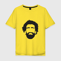 Футболка оверсайз мужская Salah - Face, цвет: желтый