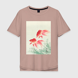 Мужская футболка оверсайз Two Veil Goldfish