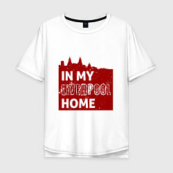 Мужская футболка оверсайз Home - Liverpool