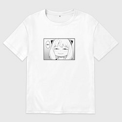 Мужская футболка оверсайз Spy Family Heh Семья Шпиона