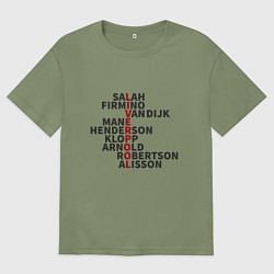 Мужская футболка оверсайз Liverpool Players