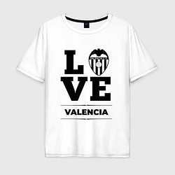 Мужская футболка оверсайз Valencia Love Классика