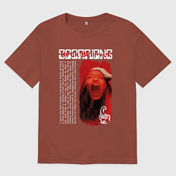 Мужская футболка оверсайз Album Rock Believer