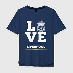 Мужская футболка оверсайз Liverpool Love Classic