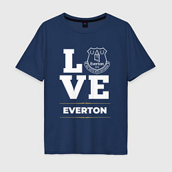 Мужская футболка оверсайз Everton Love Classic