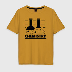 Мужская футболка оверсайз CHEMISTRY химия